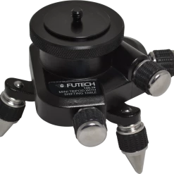 Futech Trépied De Chantier 130.10 Mini Trépied Avec Commande à Glissière Pour Lasers 3D Cross Line 1/4".