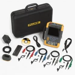Fluke Détecteur De Tension 190-204/EU/S Scope Meter Couleur 4 Canaux 200 Mhz Inclus Kit SCC