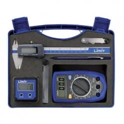 Limit Goniomètre 230590101 Set De Mesure De 6 Pièces Dans Une Mallette En PVC