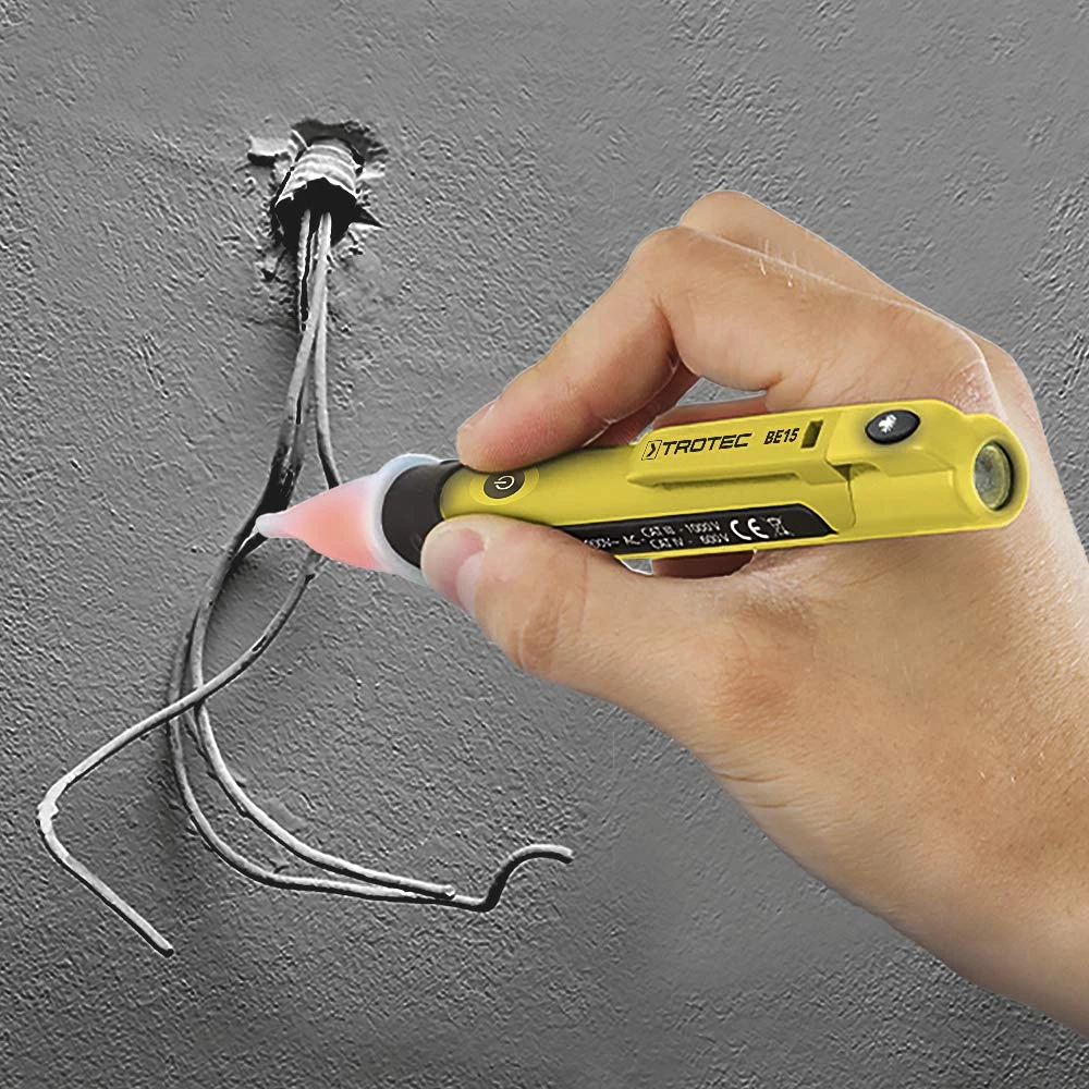 Trotec 3510205216 BE 15 Détecteur De Tension 1 Trotec 3510205216 BE 15 Détecteur De Tension