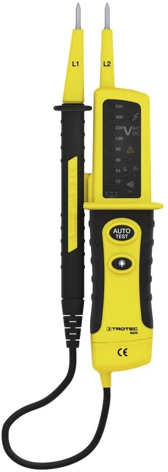 Trotec Détecteur De Tension 3510205230 BE 20 Testeur De Tension 4 Trotec Détecteur De Tension 3510205230 BE 20 Testeur De Tension – Image 4