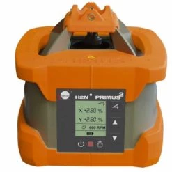 Nedo Laser Rotatif 472035 Primus2 H2N+ Laser De Descente + Récepteur Numérique Acceptor + Contrôle De L'inclinaison !