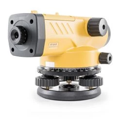 Topcon Nivellement 555180 AT-B4A SET Instrument De Mise à Niveau Automatique + Trépied + Supports Multiples
