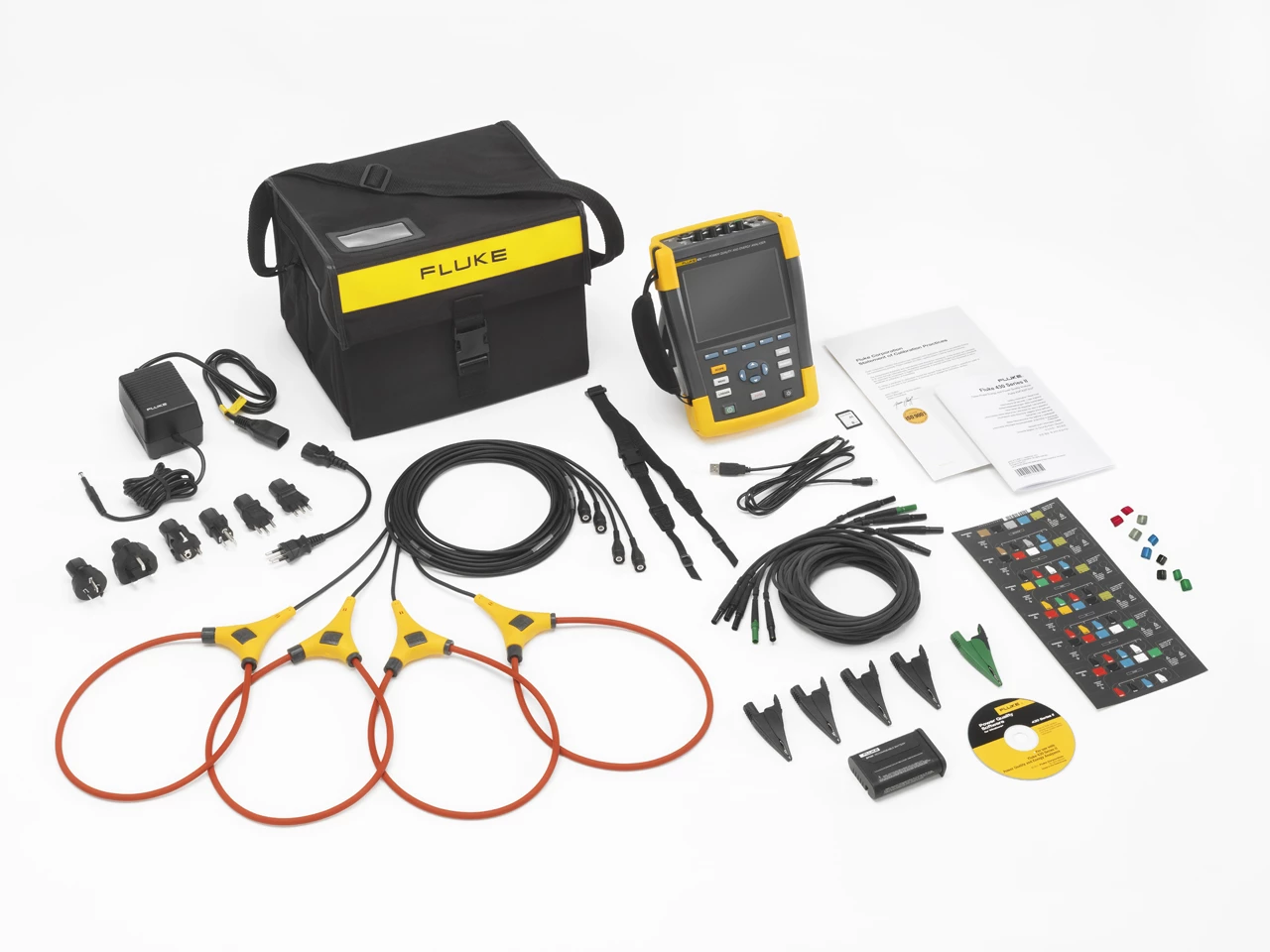 Fluke Détecteur De Tension 'Analyseur De Puissance Et D''énergie 435-II Avec Fonction Logarithmique' 1 Fluke Détecteur De Tension 'Analyseur De Puissance Et D''énergie 435-II Avec Fonction Logarithmique'