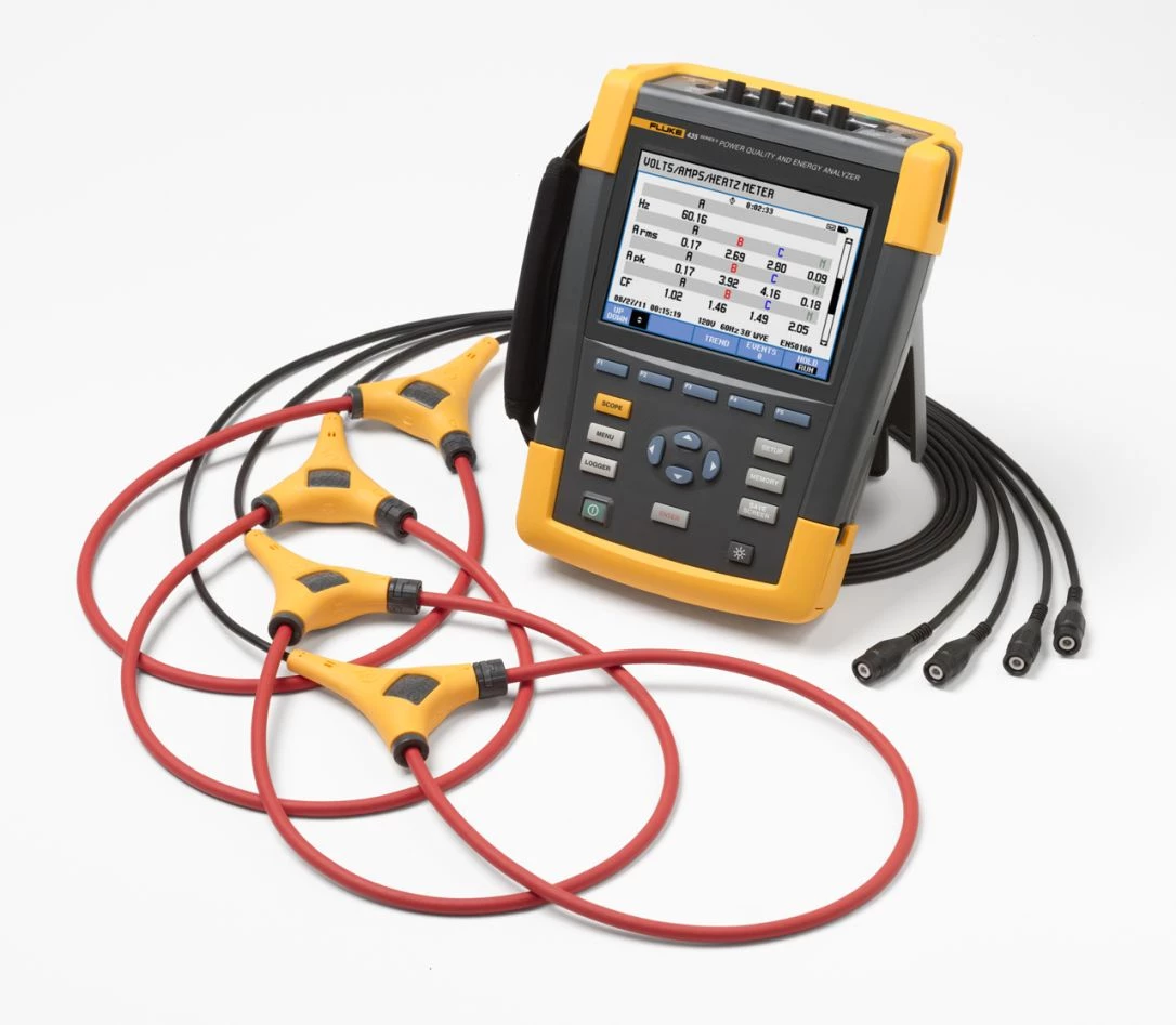 Fluke Détecteur De Tension 'Analyseur De Puissance Et D''énergie 435-II Avec Fonction Logarithmique' 2 Fluke Détecteur De Tension 'Analyseur De Puissance Et D''énergie 435-II Avec Fonction Logarithmique' – Image 2