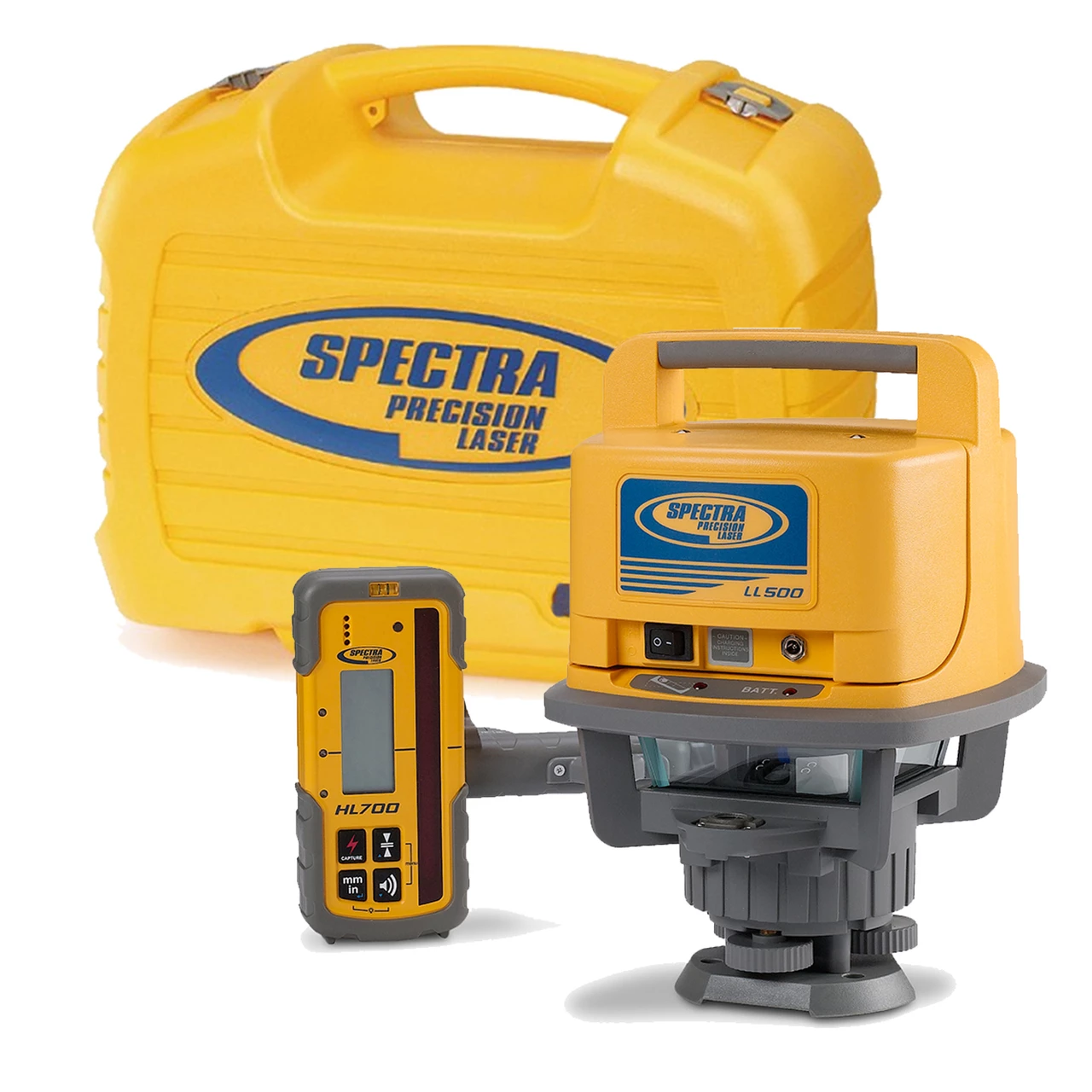 Spectra Physics Laser Rotatif Laser De Chantier Precision LL500 (rechargeable) Récepteur HL700 1 Spectra Physics Laser Rotatif Laser De Chantier Precision LL500 (rechargeable) Récepteur HL700