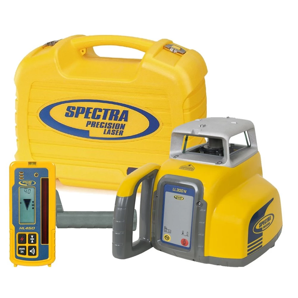 Spectra Physics Laser Rotatif LL300N Laser De Chantier Rotatif (rechargeable) 1 Spectra Physics Laser Rotatif LL300N Laser De Chantier Rotatif (rechargeable)