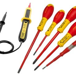 Stanley Détecteur De Tension XTHT0-62692SB Jeu De Tournevis VDE + Voltmètre Gratuit